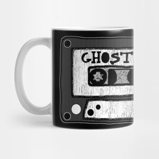 ghost bc cassette black and white Mug